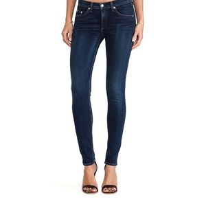 Mid-Rise Skinny Rag and Bone Denim Jeans
